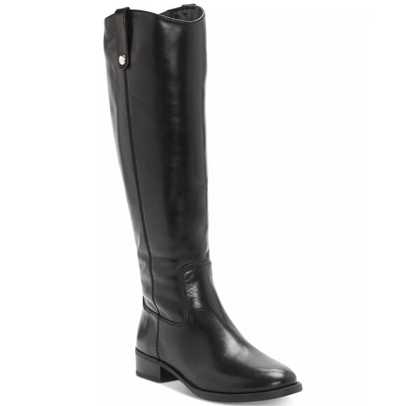 I.N.C. International Concepts Womens Fawne Wide Calf Boots Black Size 7M NIB - Picture 1 of 6